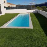 Couloir de nage polyester avec banquette